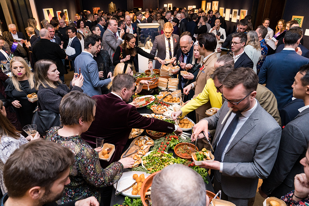 The Auction 2020 food tables The Auction 2020 food tables