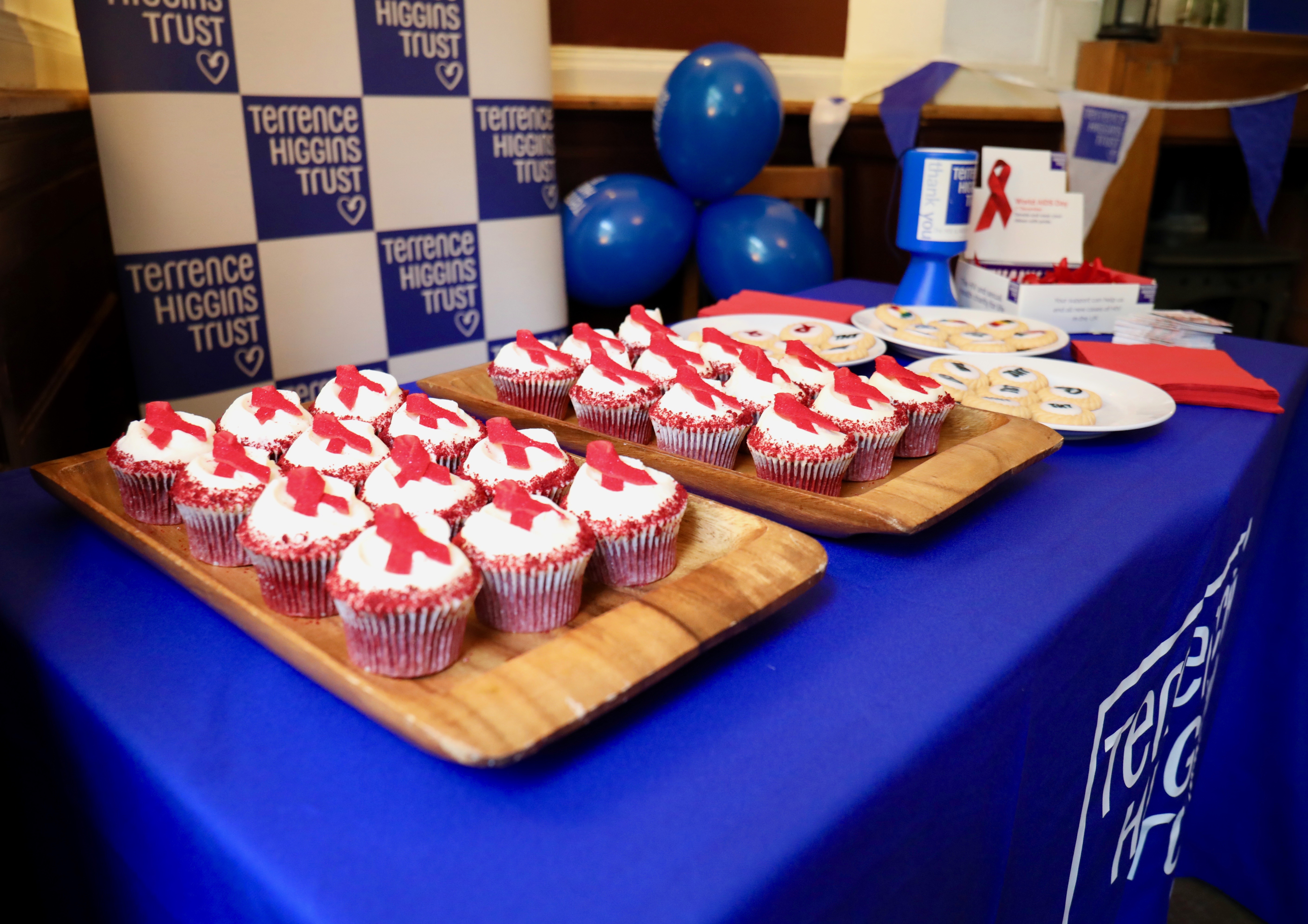 Bake sale for World AIDS Day Bake sale for World AIDS Day