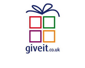 Gift box alongside giveit.co.uk