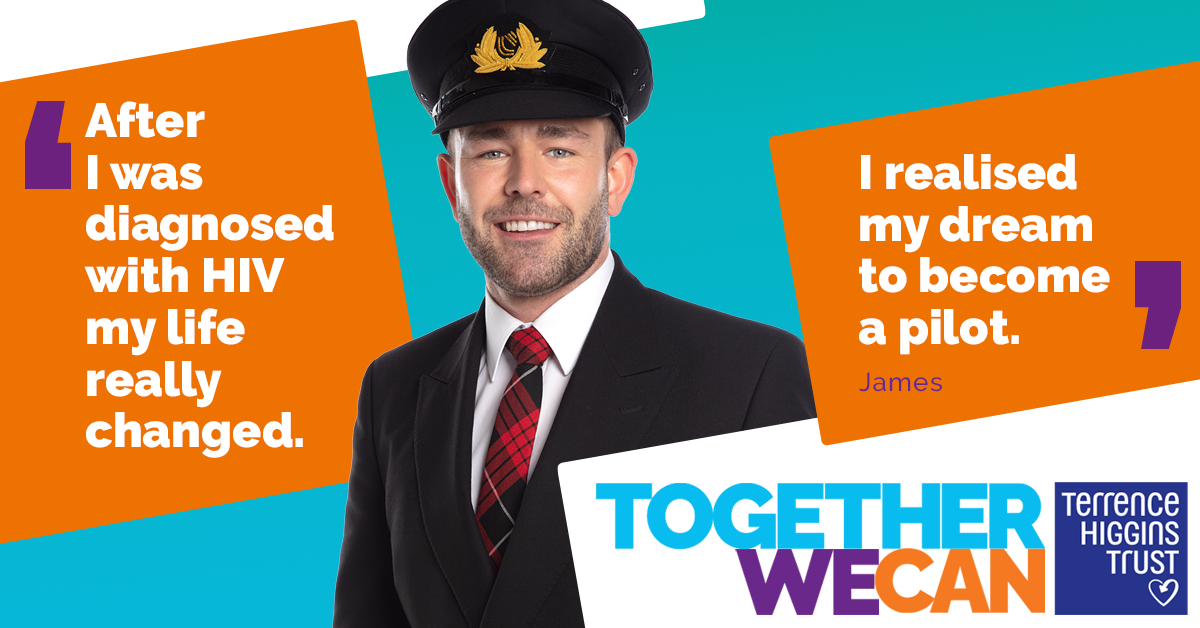 James Bushe: After I was diagnoses with HIV my life really changed, I realised my dream to become a pilot