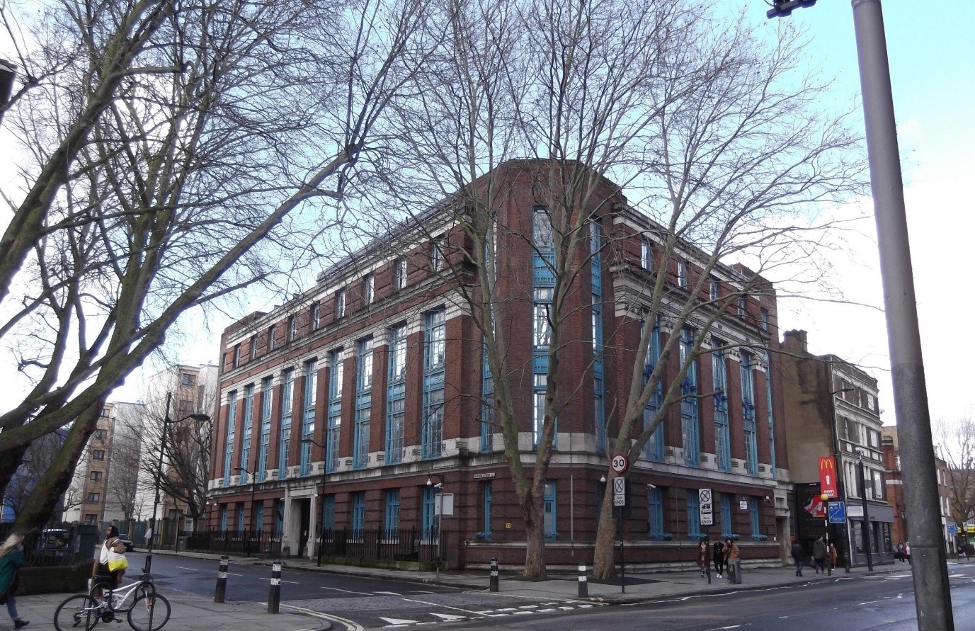 The Kings Cross exchange building exterior.