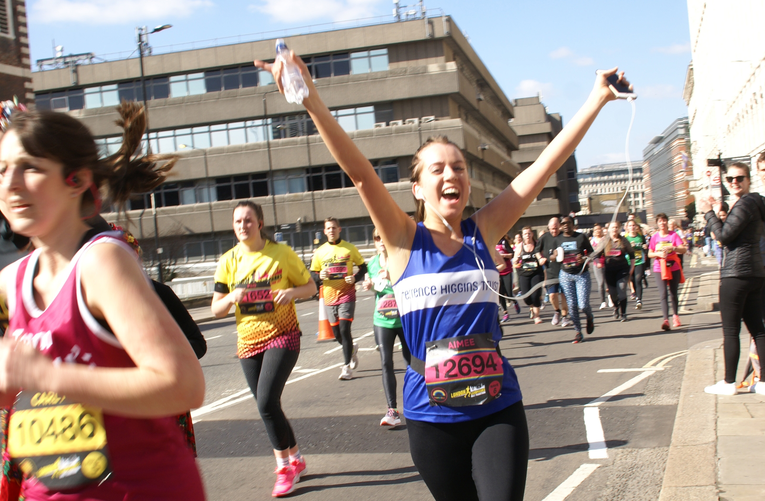 London Landmarks Half Marathon runner