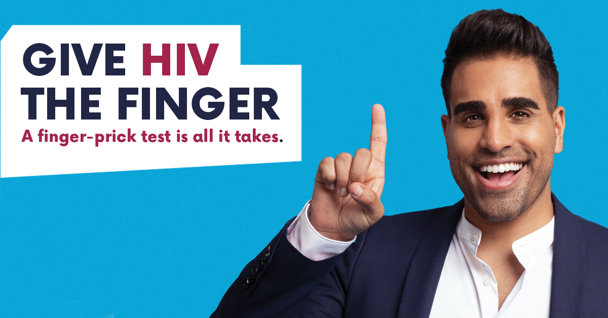 Dr Ranj for National HIV Testing Week