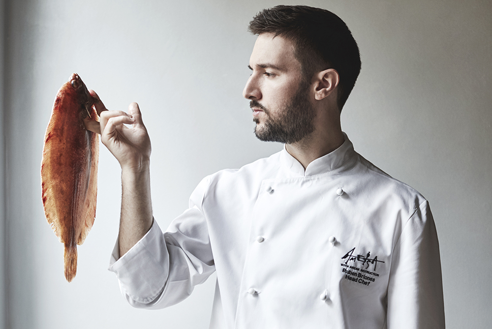 Ruben Briones, Head Chef, Ametsa Ruben Briones, Head Chef, Ametsa