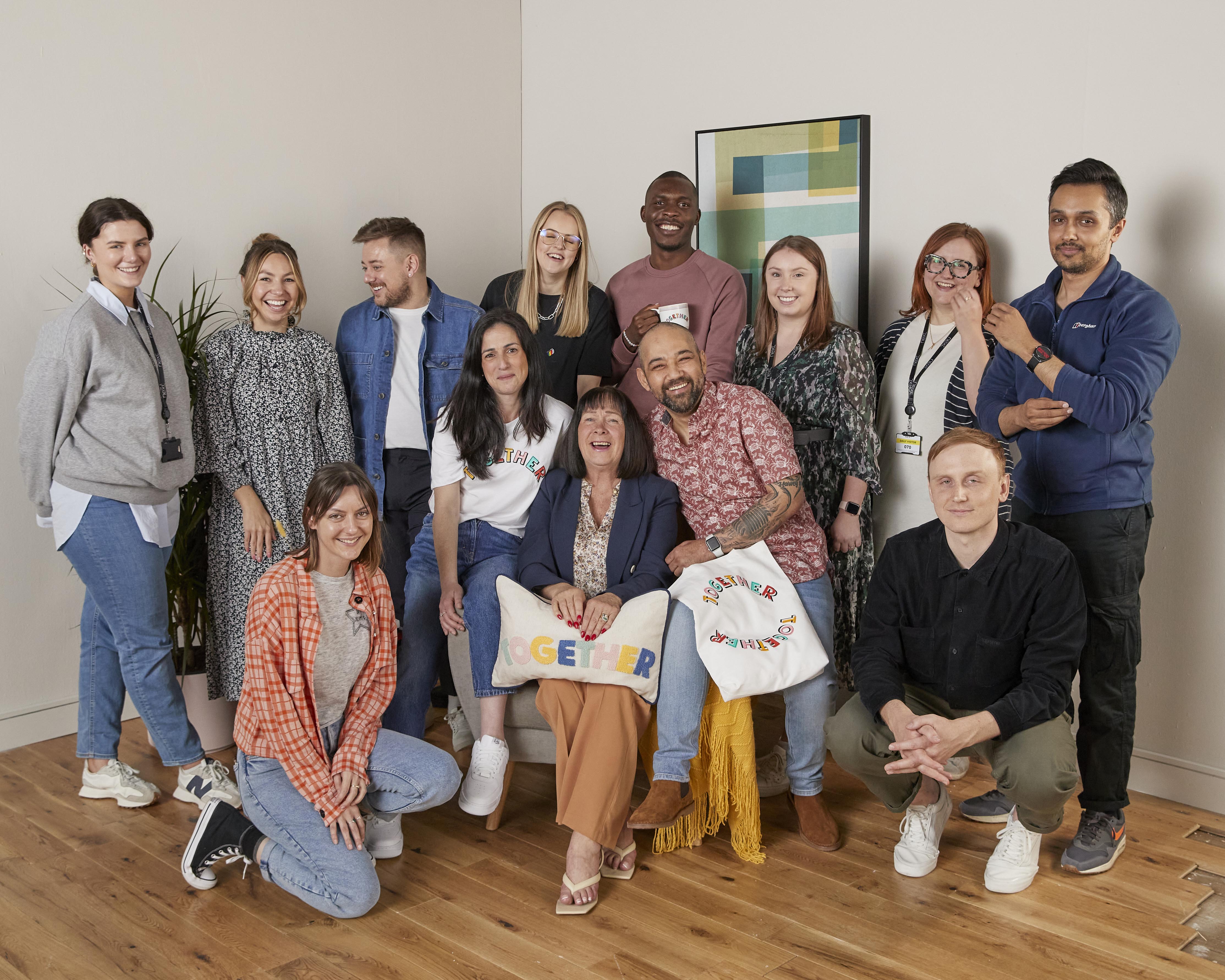 Positive Voices speakers model the NEXT 'Together' collection Positive Voices speakers model the NEXT 'Together' collection