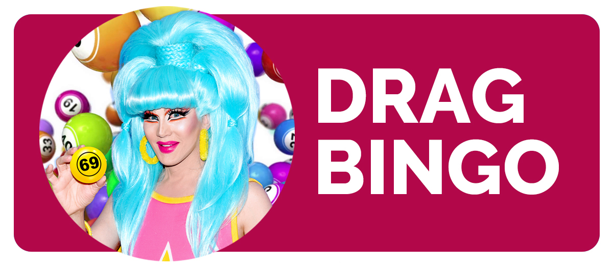 Charlie Hides drag bingo Charlie Hides drag bingo