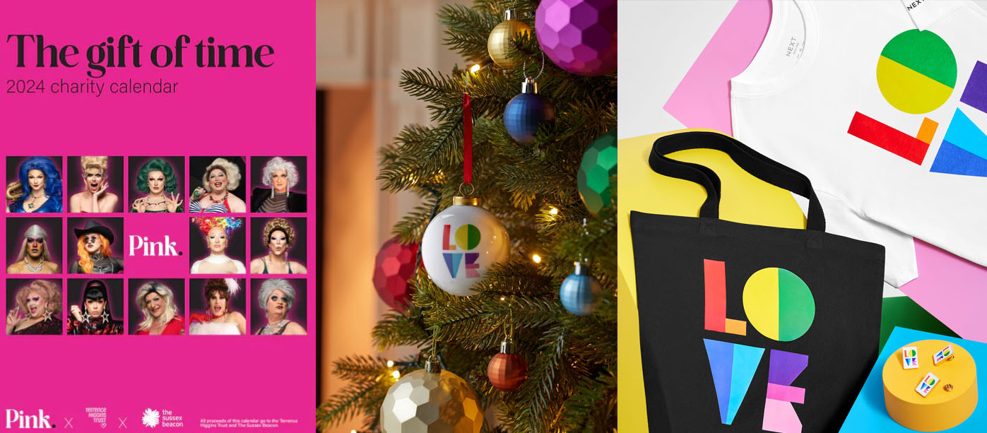 The Gift of Time calendar, the Next bauble, and other items from the Next LOVE range