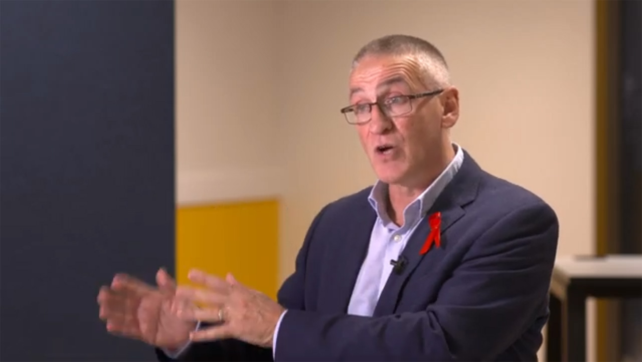 Ian Green in Looking back at 40 years of HIV video