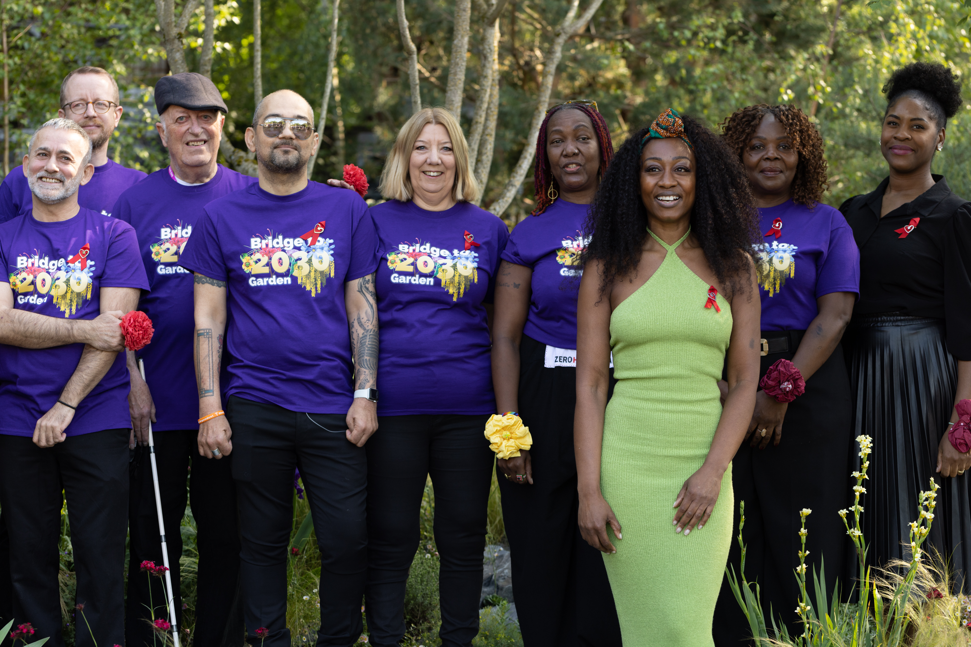 Beverley Knight and choir