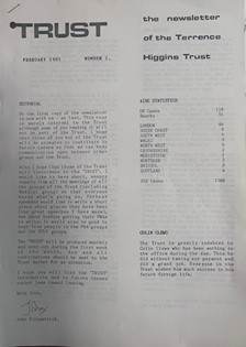 First Terrence Higgins newsletter.