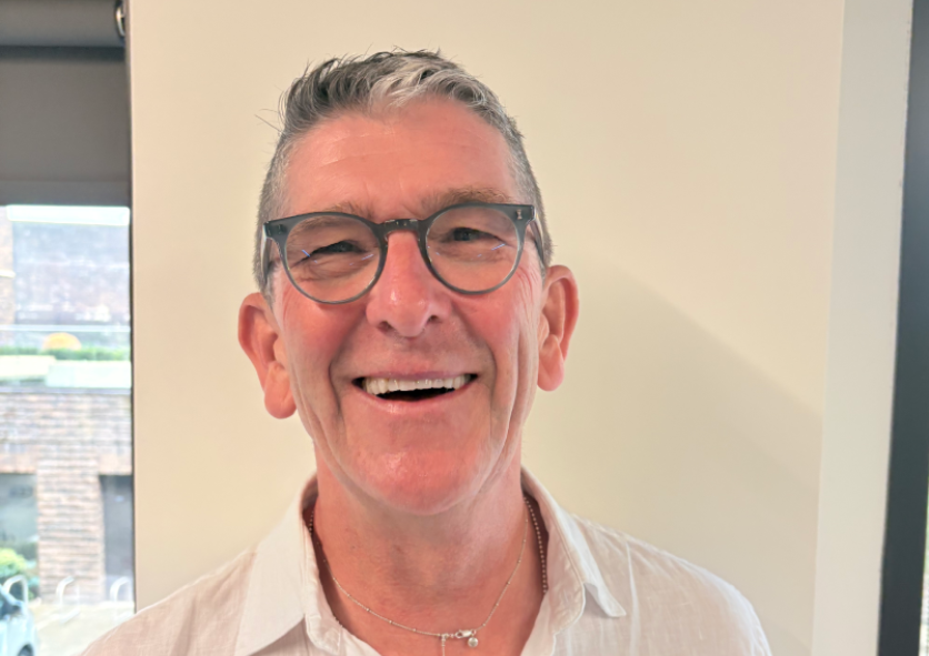 Niall Bolger Niall Bolger, a white man with grey hair and grey round-rimmed glasses, smiling.