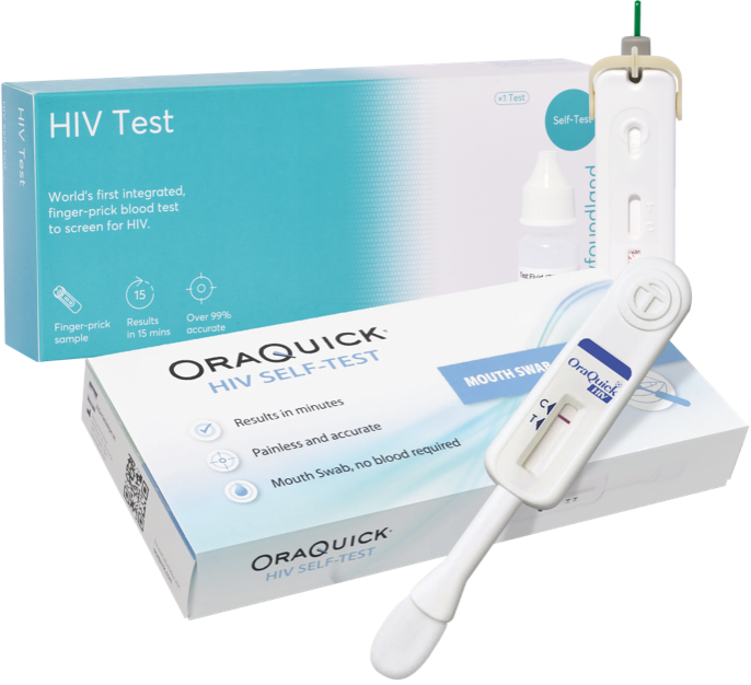 OraQuick self test kit