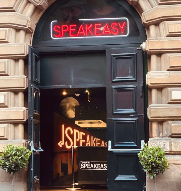 Speakeasy entrance, Glasgow Speakeasy entrance, Glasgow