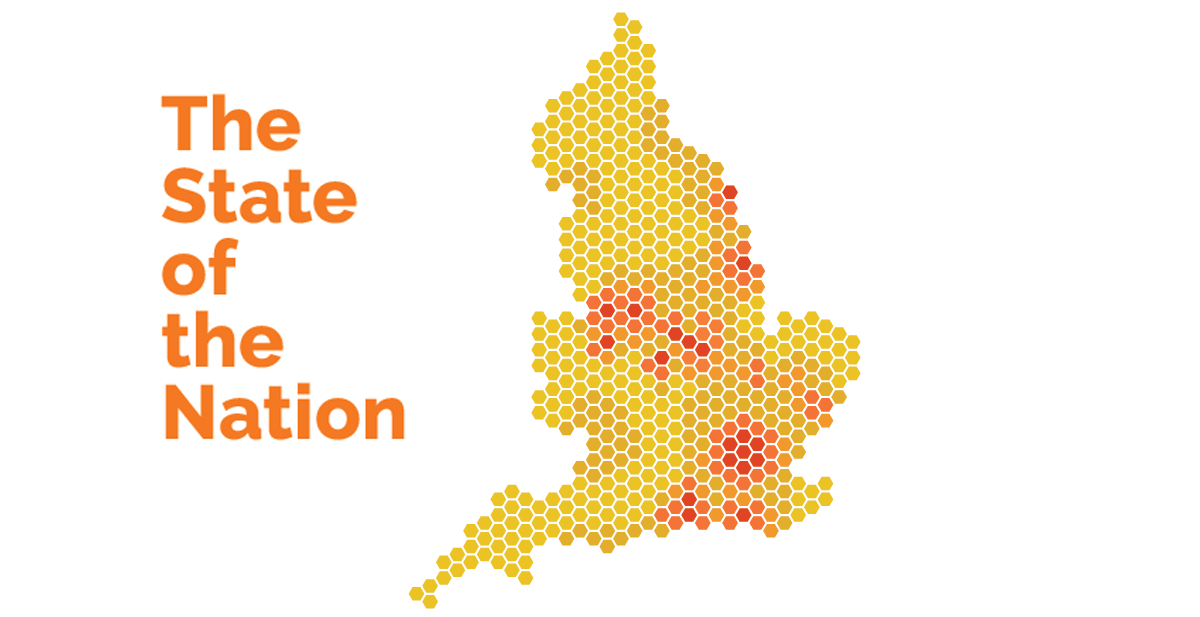 State of the Nation State of the Nation, map of England