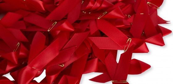 Red ribbons Red ribbons