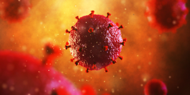 HIV virus illustration HIV virus illustration
