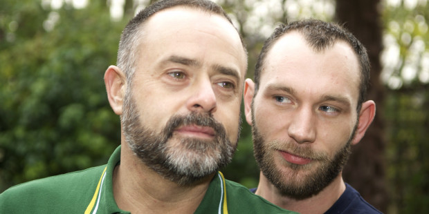 Two men together