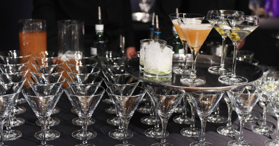 Glasses and drinks