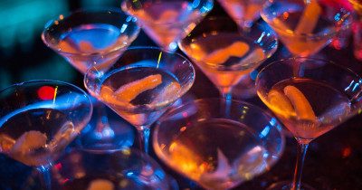 Cocktail glasses