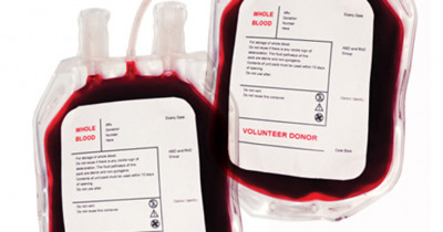 Two bags of blood