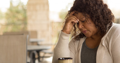 Woman worried Woman worried