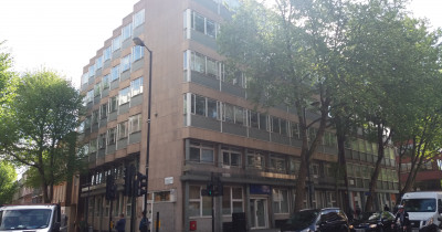 Kings Cross head office from Grays Inn Road Kings Cross head office from Grays Inn Road