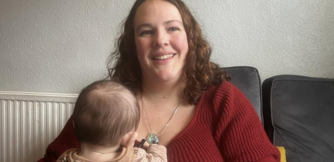 Becky Becky and child