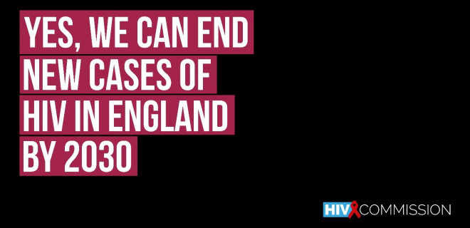 HIV Commission Launch banner