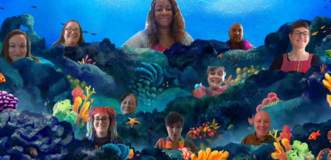 ODDT team underwater