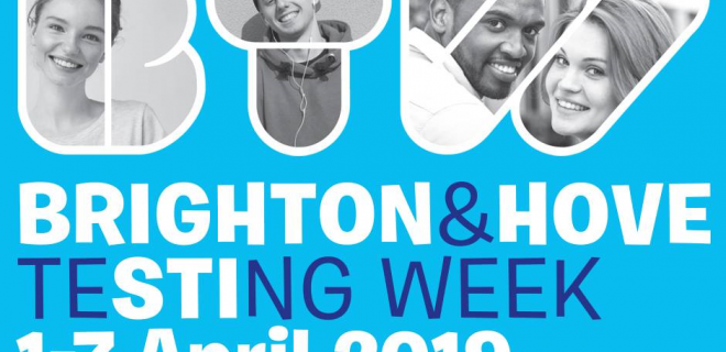 Brighton and Hove STI Testing Week 2019 logo