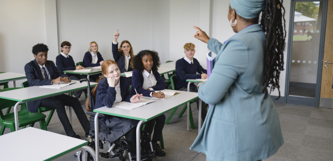 School class and teacher