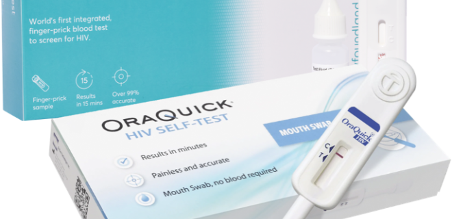 Self test for HIV