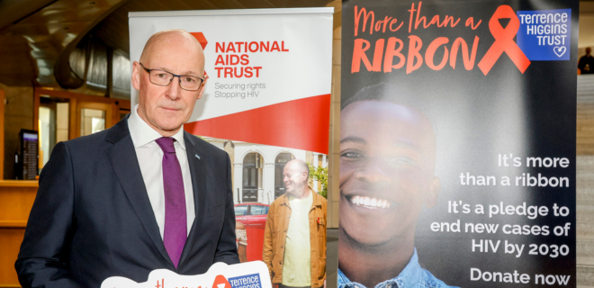 First Minister John Swinney