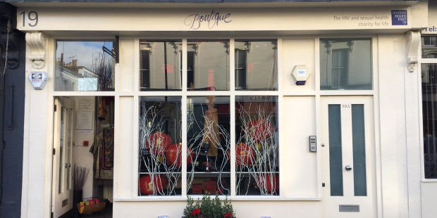 Front of the Boutique Shop in Pimlico