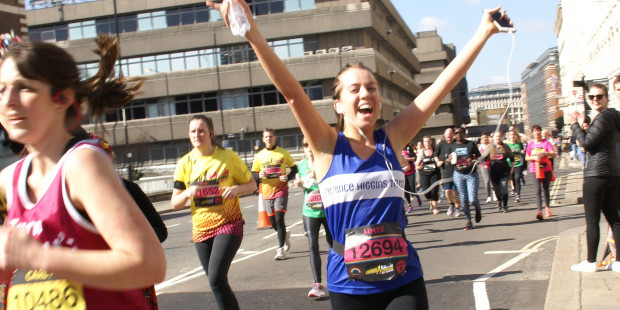 London Landmarks Half Marathon runner