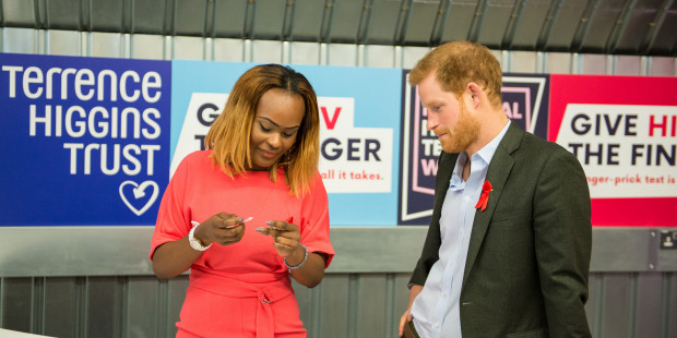 Prince Harry visiting our Hackney pop-up shop