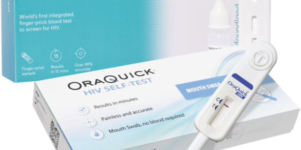 Self test for HIV