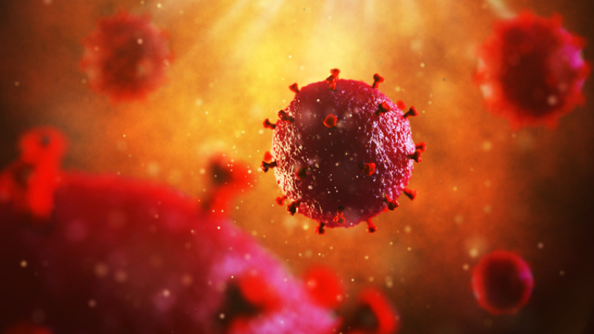 HIV virus HIV virus illustration