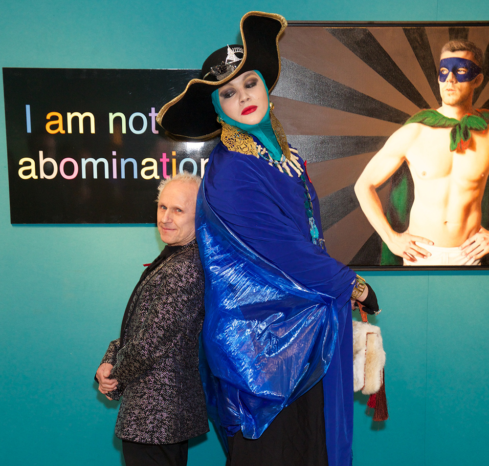 Wayne Sleep & Daniel Lismore with Russell Tovey picture, The Auction 2018 Wayne Sleep & Daniel Lismore with Russell Tovey picture, The Auction 2018