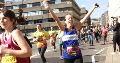 London Landmarks Half Marathon runner